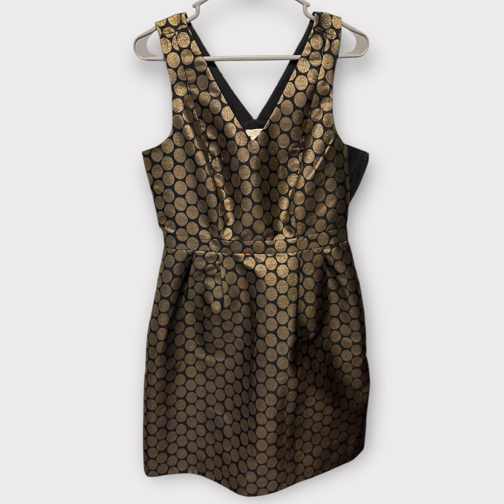 J.Crew Polka Dot Cocktail Dress, size 8 Like New